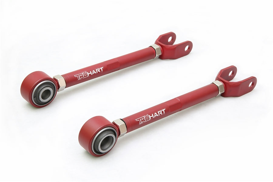 Rear Traction Arms Red For 03-07 Infiniti G35 03-08 Nissan 350Z TruHart