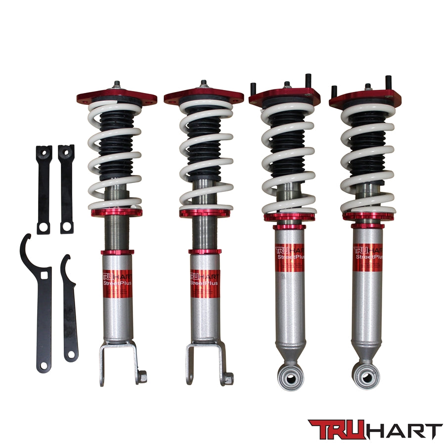 StreetPlus Coilovers For 07-08 Infiniti G35 08-13 Infiniti G37 07-14 Infiniti G37 14-15 Infiniti Q60 09+ Nissan 370Z TruHart