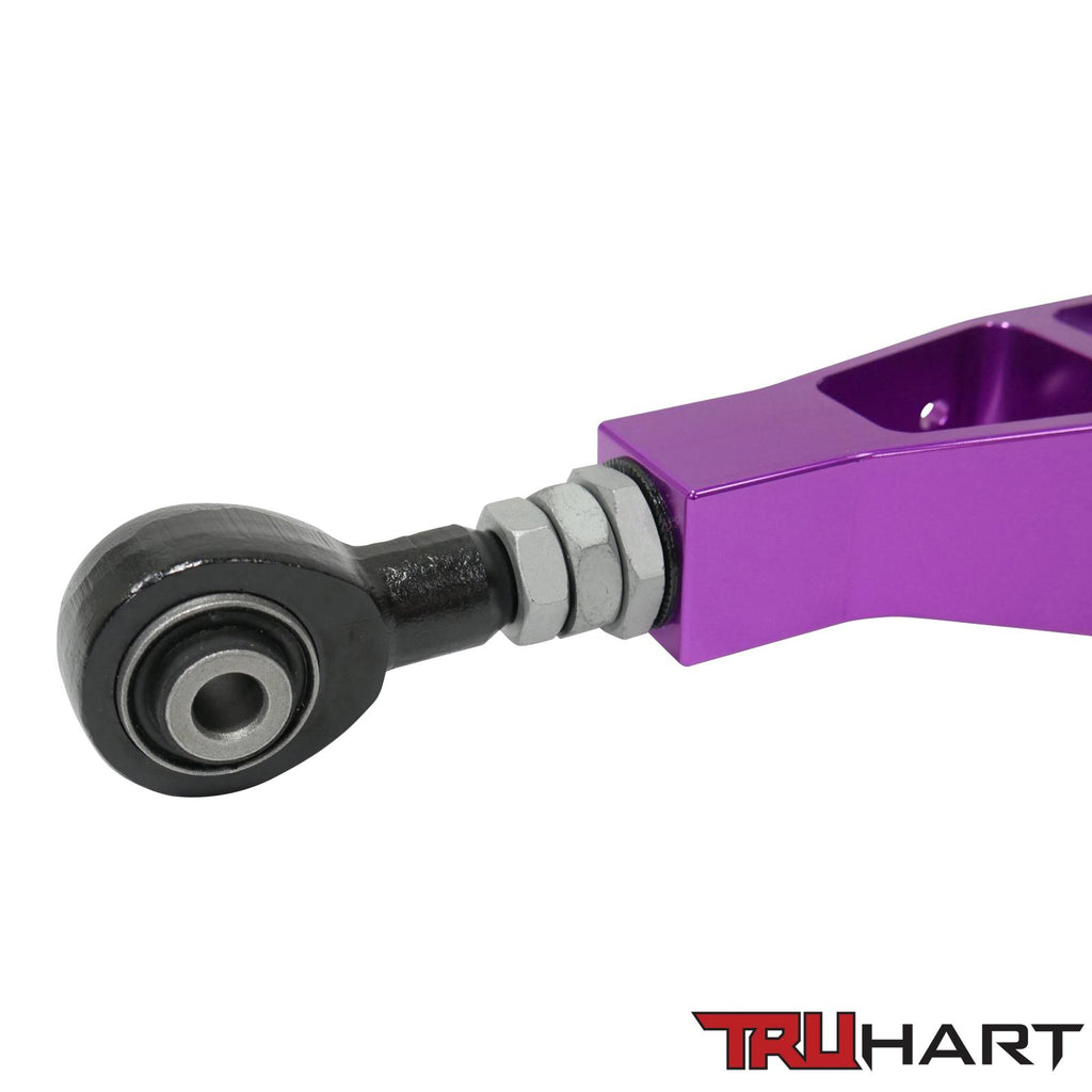 Rear Lower Control Arms Adjustable Anodized Purple For 12-21 Subaru BRZ 08-16 Subaru Impreza 10+ Subaru Legacy 08+ Subaru STI/ WRX 12-17 Scion FR-S TruHart