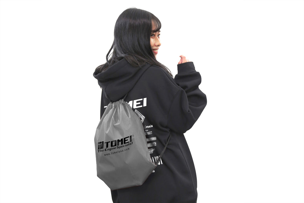 TOMEI DRAWSTRING BAG GRAY (TH201G-0000A)