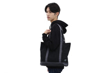 Load image into Gallery viewer, TOMEI ZIP TOTE BAG BLACK (TH701A-0000A)