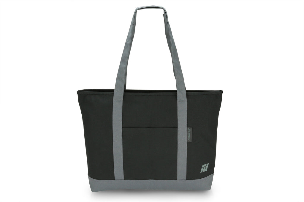 TOMEI ZIP TOTE BAG BLACK (TH701A-0000A)