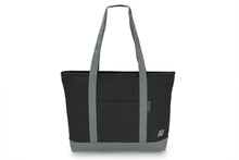 Load image into Gallery viewer, TOMEI ZIP TOTE BAG BLACK (TH701A-0000A)