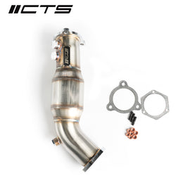 CTS Turbo B6 Audi A4 1.8T High Flow Cat Pipe (CTS-EXH-TP-0002-B6-CAT)