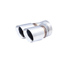 Load image into Gallery viewer, XFORCE Twin 35" Round Angle Cut Dual Wall 3" Inlet (TY-AW35-76)