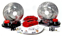 Load image into Gallery viewer, Baer Brakes 13&quot; Track4 Front Brake Kit - Red w/Shelby Logo (4261296R)