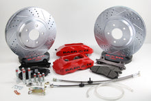 Load image into Gallery viewer, Baer Brakes 13&quot; Track4 Front Brake Kit, Red, SDZ (4261276R)