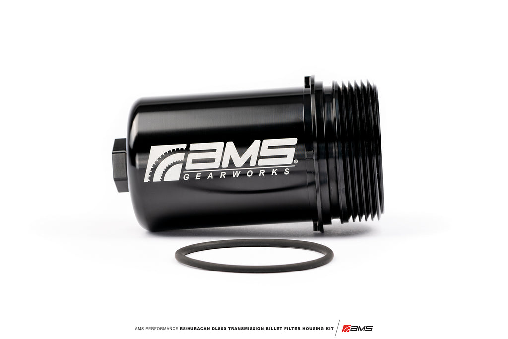 AMS Performance R8/Huracan DL800 Transmission Billet Filter Housing Kit With Filter (ALP.37.03.0004-1)