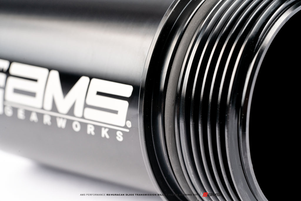 AMS Performance R8/Huracan DL800 Transmission Billet Filter Housing Kit With Filter (ALP.37.03.0004-1)