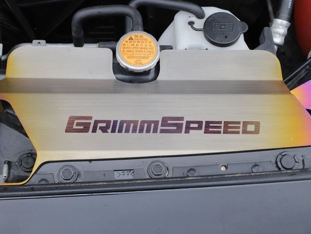 GrimmSpeed Titanium Radiator Shroud 2015-2021 Subaru WRX/STI (1067.1.TI)