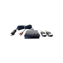 Load image into Gallery viewer, XFORCE Varex Muffler W/Hidden Motor, 25" Inlet/Outlet, Offset In /Center Out, 4" (H) X 95" (W)X13" (L) Oval Body (VMK51-250)