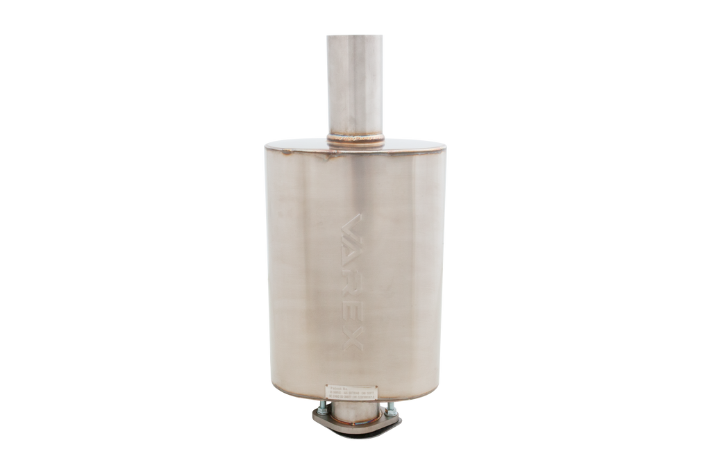 XFORCE Varex Universal Oval 6" X10", 145", Body Length, Center-In-Center-Out, 3" Flanged Inlet 3" Single-Wall Outlet (VMK11-300)