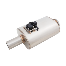 Load image into Gallery viewer, XFORCE Varex Universal Oval 6" X10", 15", Body Length, Center-In-Center-Out, 35" Flanged Inlet 35" Single-Wall Outlet (VMK11-350)