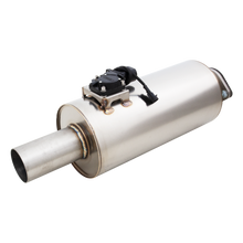 Load image into Gallery viewer, XFORCE Varex Universal Round 6", 15" Body Length, 25" Flanged Inlet, 25" Single-Wall Outlet (VMK15-250)