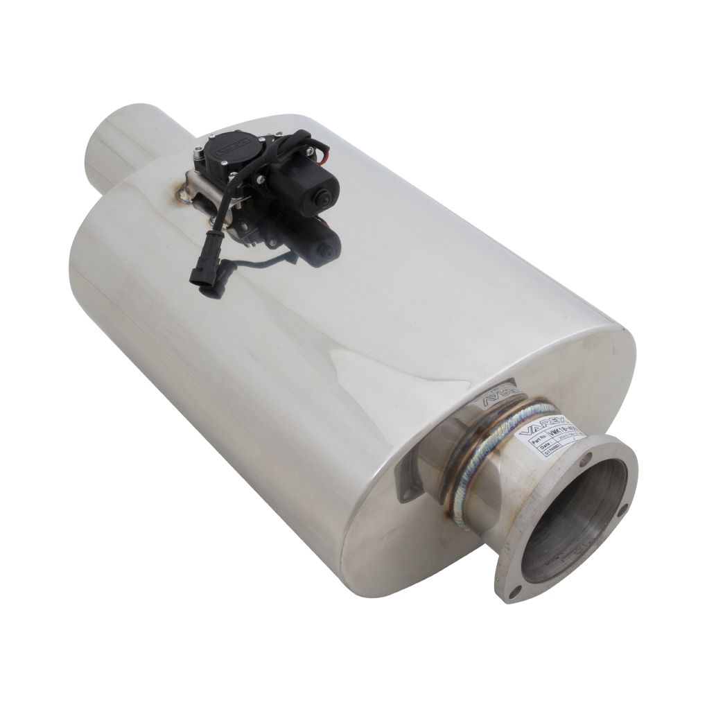 XFORCE Varex Universal Oval 6" x10", 16" Body Length, 4" Flanged Inlet, 4" Single-wall Tip (VMK18-400)