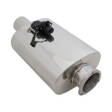 Load image into Gallery viewer, XFORCE Varex Universal Oval 6" x10", 16" Body Length, 4" Flanged Inlet, 4" Single-wall Tip (VMK18-400)