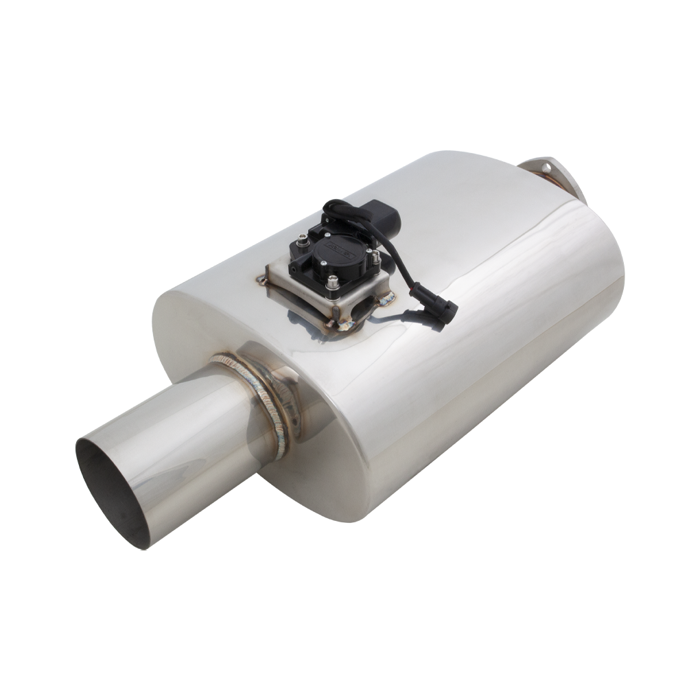 XFORCE Varex Universal Oval 6" x10", 16" Body Length, 4" Flanged Inlet, 4" Single-wall Tip (VMK18-400)