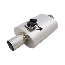Load image into Gallery viewer, XFORCE Varex Universal Oval 6" x10", 16" Body Length, 4" Flanged Inlet, 4" Single-wall Tip (VMK18-400)