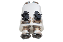 Load image into Gallery viewer, XFORCE Varex Universal Oval, 3" Twin-In Twin-Out, 6" X 10", 16 Body Length, (Merge-Pipe up-stream of Varex is required) (VMK31-300)