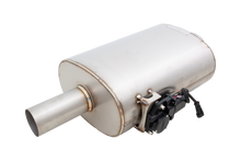 Load image into Gallery viewer, XFORCE Varex Universal Oval 5" X8", 15" Body Length, 25" Flanged Inlet, 25" single-wall outlet, side-mounted motor (VMK40-250)