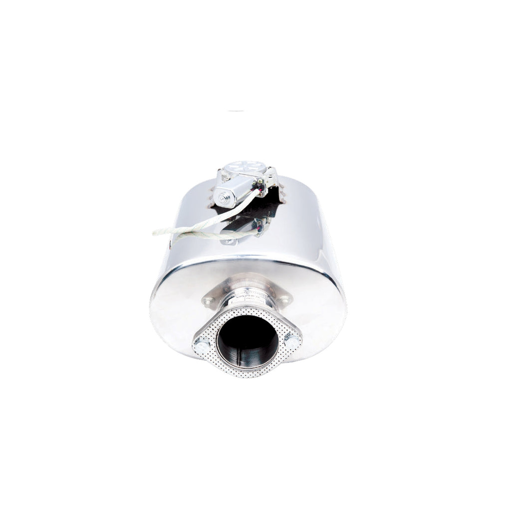XFORCE Varex Universal Oval 6" X10" 16" Body Length, 3" Flanged Inlet, Twin 3" Double-Wall Tips (VMK5-300)