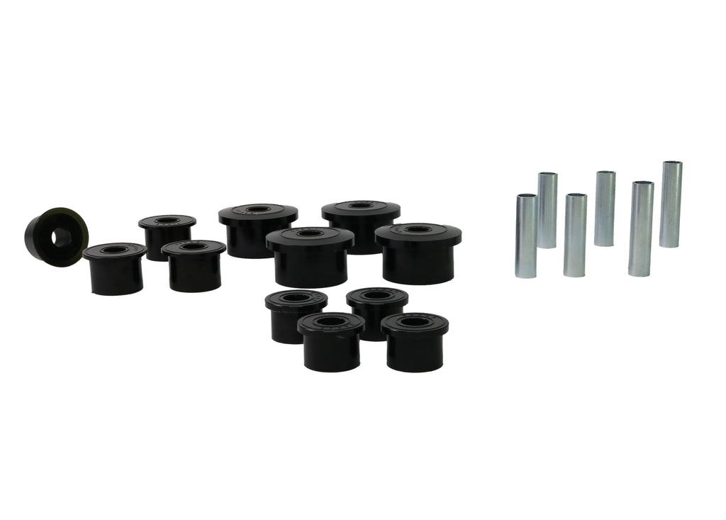 Whiteline 1986-1999 Jeep Cherokee Spring - Eye Front/Rear And Shackle Bushing (W73819)
