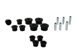 Whiteline 1986-1999 Jeep Cherokee Spring - Eye Front/Rear And Shackle Bushing (W73819)