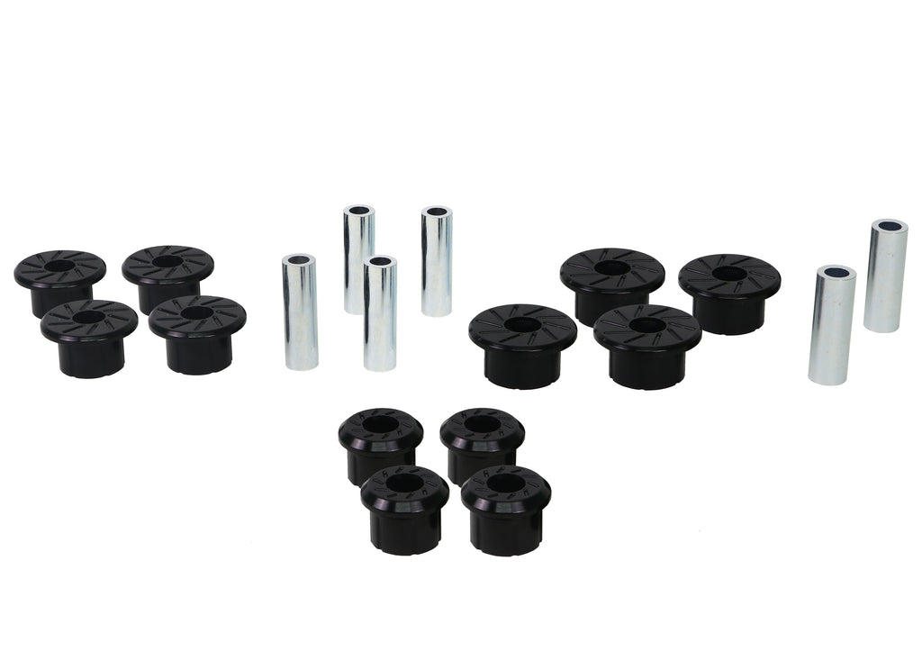 Whiteline 1999-2018 Chevrolet Silverado 1500 Spring - Eye Front/Rear And Shackle Bushing (W73821)