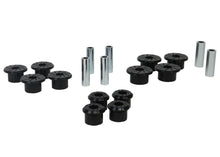 Load image into Gallery viewer, Whiteline 1999-2018 Chevrolet Silverado 1500 Spring - Eye Front/Rear And Shackle Bushing (W73821)