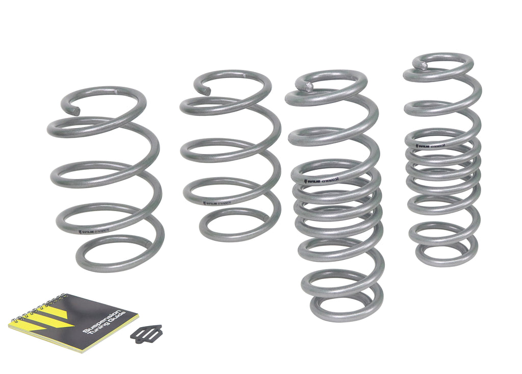 Whiteline 2022+ Volkswagen Golf GTI Front & Rear Lowered Coil Springs (WSK-VWN007)