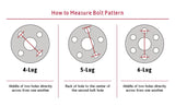 Baer Brakes Aluminum 5-Lug Wheel Spacers - Set of Two (2000011)