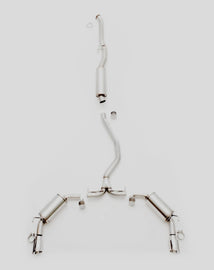 Thermal R&D 2023+ Acura Integra - Front Pipe Back Exhaust w/ Polished Tips (B192-C192)