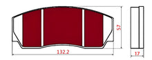 Load image into Gallery viewer, Yellow Speed Racing Competition Compound Rear Brake Pads