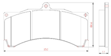 Load image into Gallery viewer, Yellow Speed Racing High Performance Street Front Brake Pads