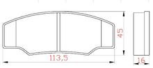 Load image into Gallery viewer, Yellow Speed Racing High Performance Sport Rear Brake Pads