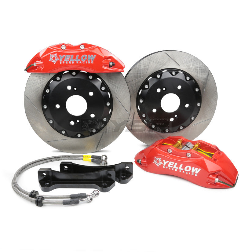 Yellow Speed Racing Rear 4 Piston Ultra Big Brake Kit - Audi A1 2010-2014 (8X)