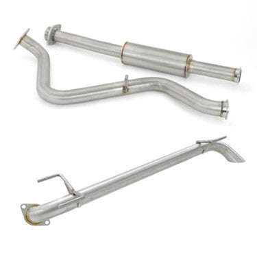 Nameless Performance Catback Exhaust - 2017-2023 Impreza Wagon / 2018-2023 Crosstrek Muffler Delete - Turndown (SUCB17IMW18CXV-0MU)