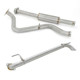 Nameless Performance Catback Exhaust - 2017-2023 Impreza Wagon / 2018-2023 Crosstrek Muffler Delete - Turndown (SUCB17IMW18CXV-0MU)