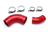 HPS Red Reinforced Silicone Intercooler Hose Kit for Mazda 07-10 CX7 2.3L Turbo (57-1486-RED)