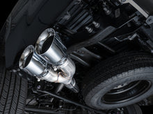 Load image into Gallery viewer, AWE Tuning 0FG Exhaust for 3rd Gen Toyota Tundra - Dual Chrome Silver Tips (3015-32063)