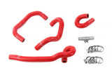 HPS Red Silicone Heater Coolant Hose Kit for 1995-1998 Nissan Skyline (57-2093-RED)