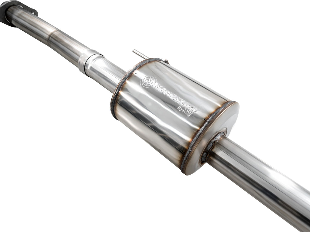 AWE Tuning 21-25 Ford F150 (14th Gen Reg Cab) Cat-Back Exhaust - 4.5in Dual Side Exit Chrome Tips (3015-32145)