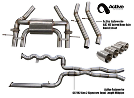 Active AutoWerke G87 Exhaust Bundle (11-840)