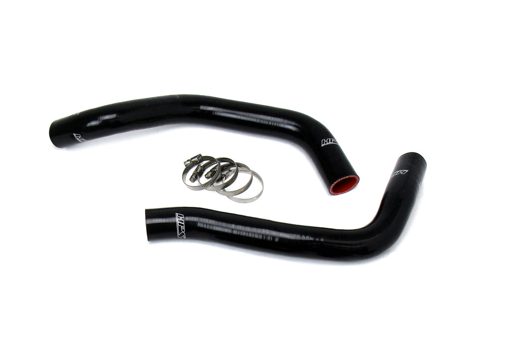 HPS Performance Silicone Radiator Coolant Hose Kit Black (57-1581R-BLK)