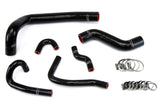 HPS Black Reinforced Silicone Radiator and Heater Hose Kit Coolant for Mazd (57-1491-BLK)