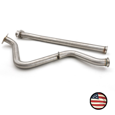 Nameless Performance Midpipe - 2017+ Subaru Impreza Wagon / 2018+ Crosstrek Without Resonator (SUMP18XV-NONRES)