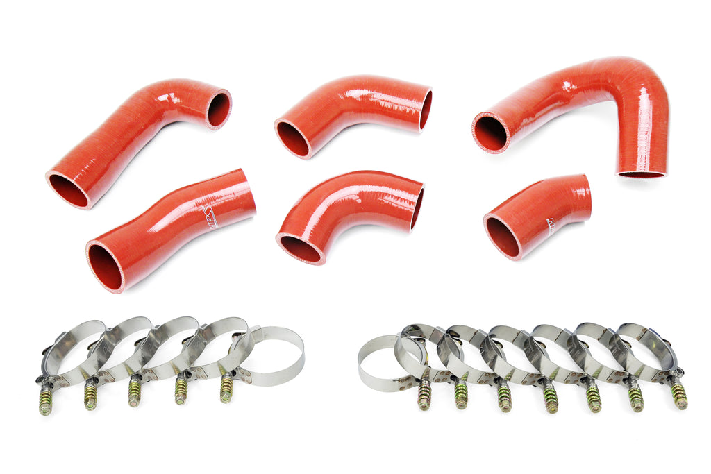 HPS Silicone Transmission Oil Cooler Coolant Hose Kit Orange (57-1720)