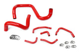 HPS Red Reinforced Silicone Radiator + Heater Hose Kit Coolant for Jeep 12 (57-1285-RED)