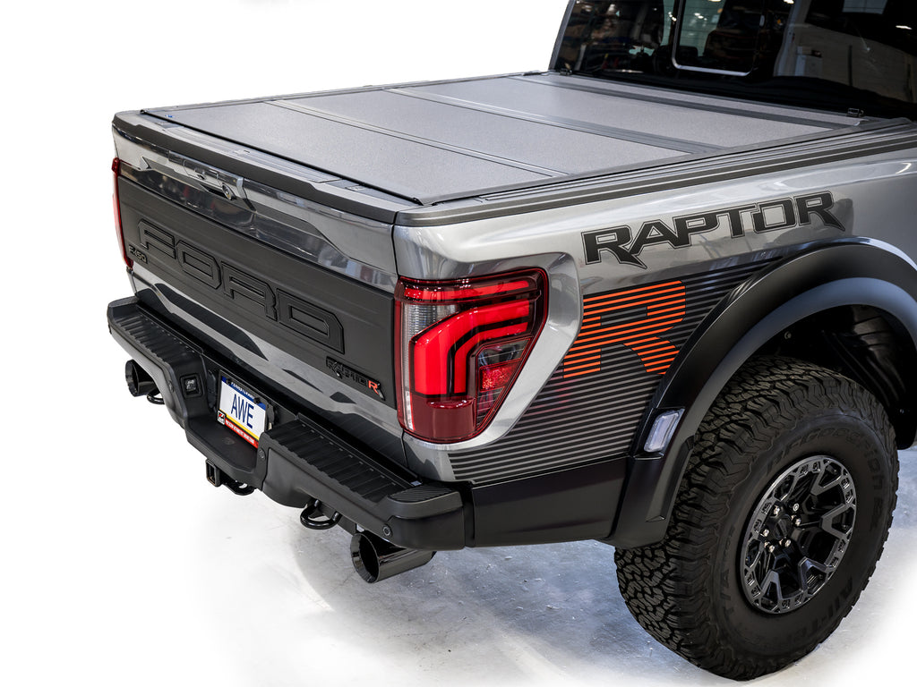 AWE Tuning Gen 3 Raptor R SwitchPath Exhaust - Diamond Black Tips (3025-33852)