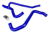 HPS Blue Reinforced Silicone Radiator Hose Kit Coolant for Ford 07-10 Mustang GT V8 (57-1014-BLUE)